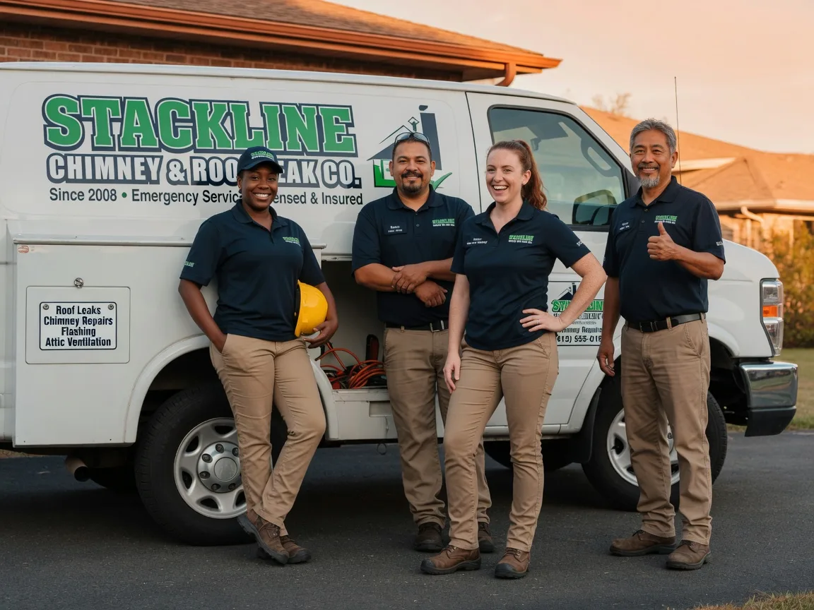 Chimney flashing repair company in Chisago City, MN